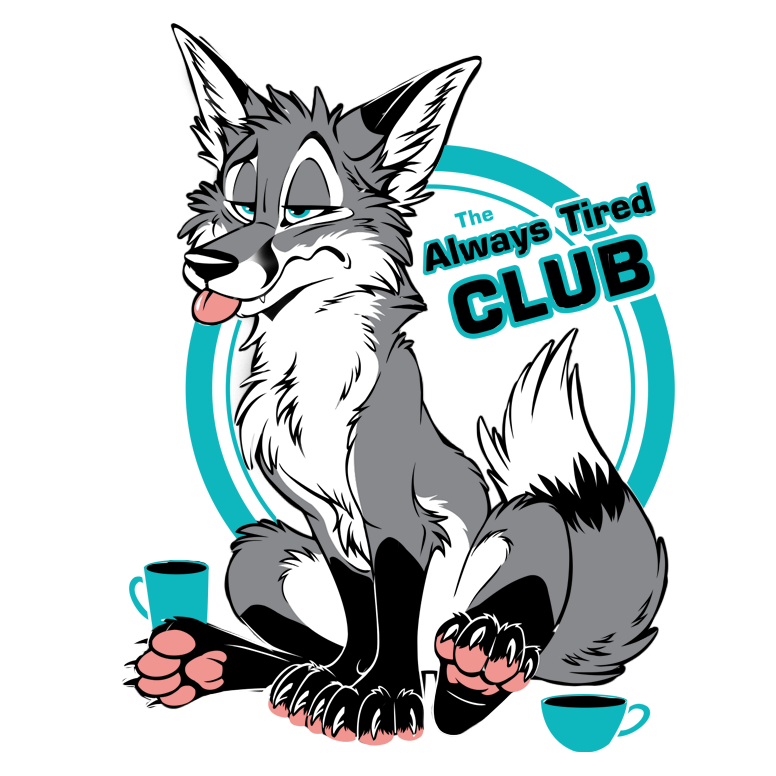 The Always Tired Club (Grey)